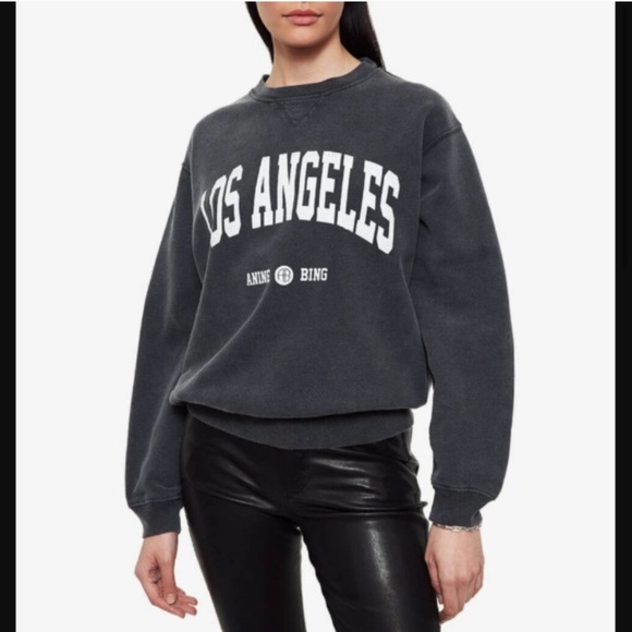 Anine Bing Tops - Anine Bing Ramona Los Angeles sweatshirt